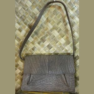 NWOT - SEBERINI Brown TEXTURED LEATHER Purse